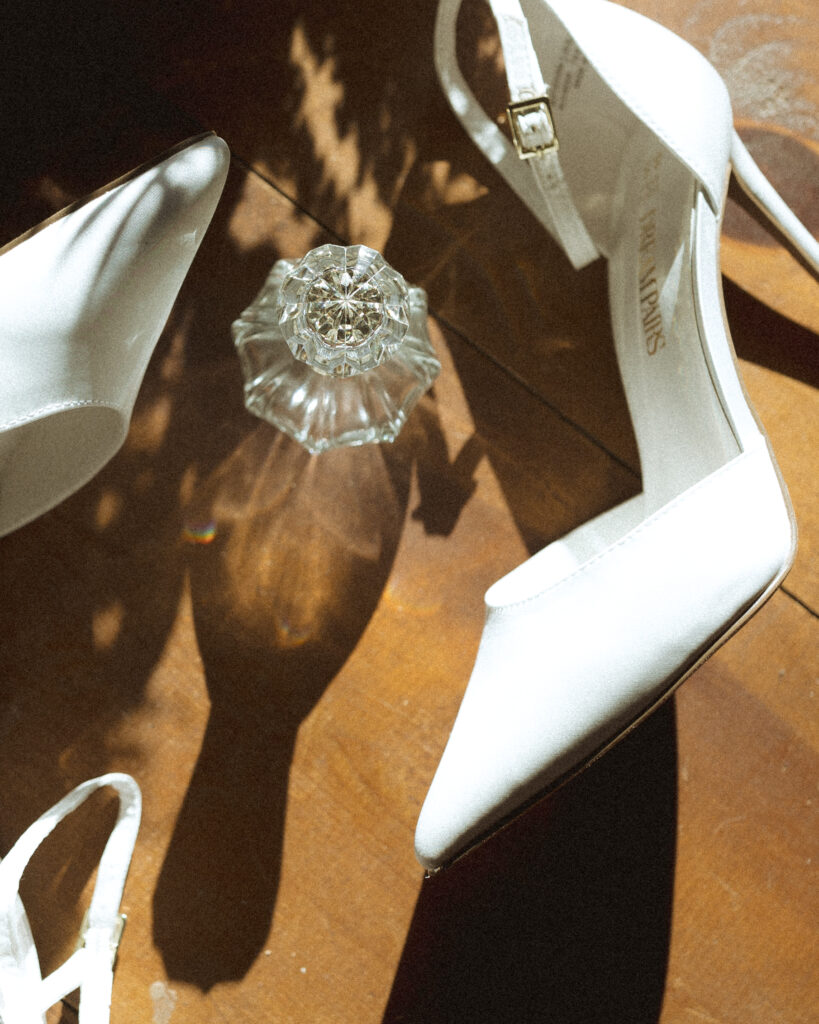 shoe details at Roca Ridge Events 