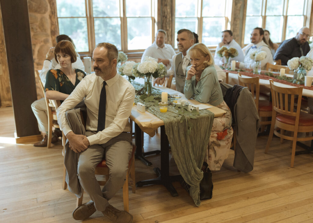 breakfast wedding reception 