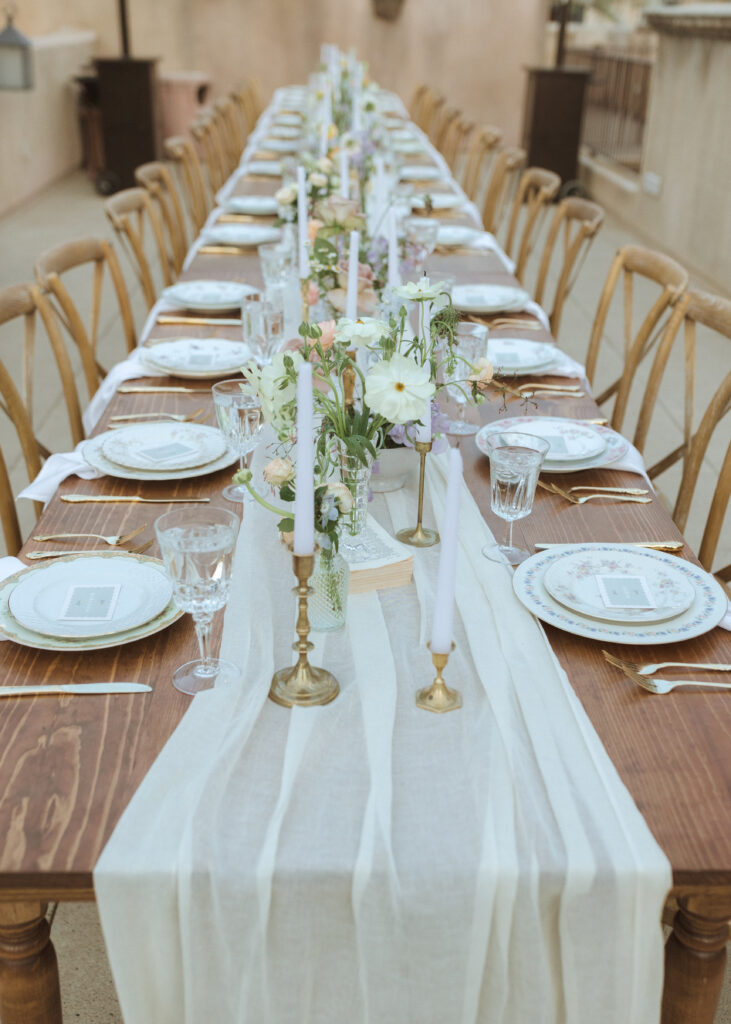 wedding reception details at Tlaquepague