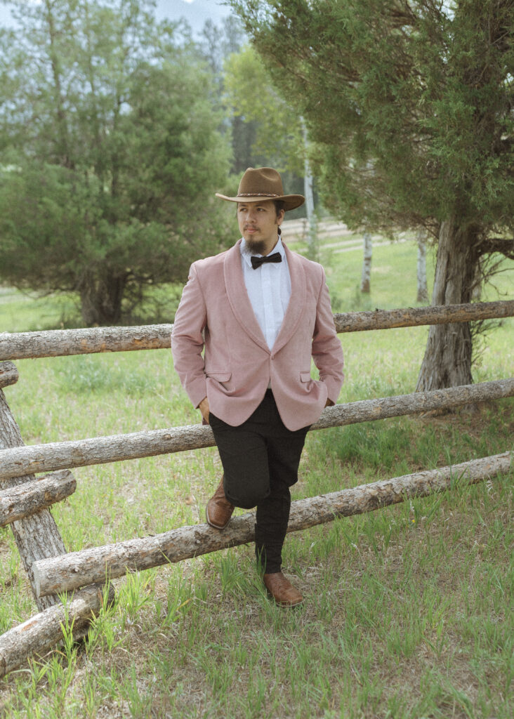 groom before the logan pass elopement